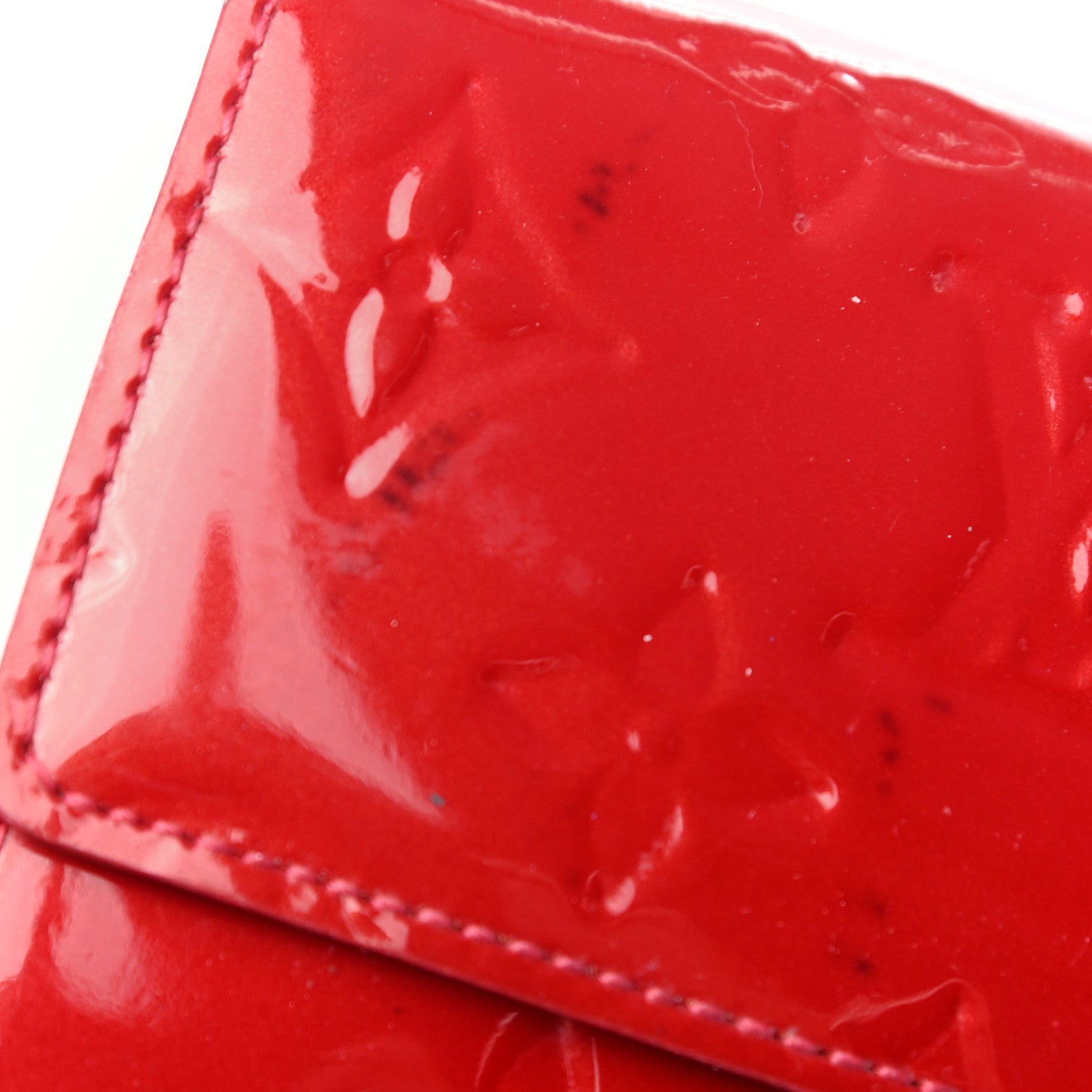 Louis Vuitton Vernis Sarah Wallet Pomme D'Amour 9 of 9