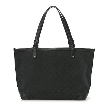 Gucci Monogram Medium Craft Tote Black 1 of 12