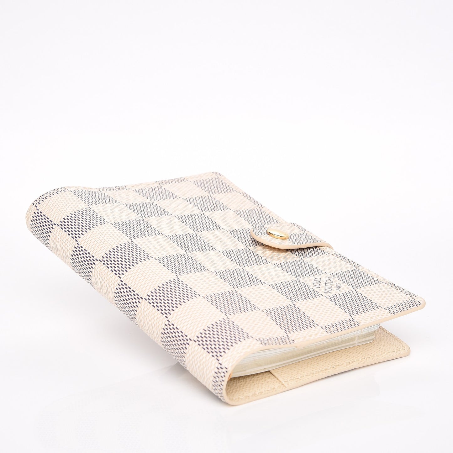 Damier Azur Small Ring Agenda Cover