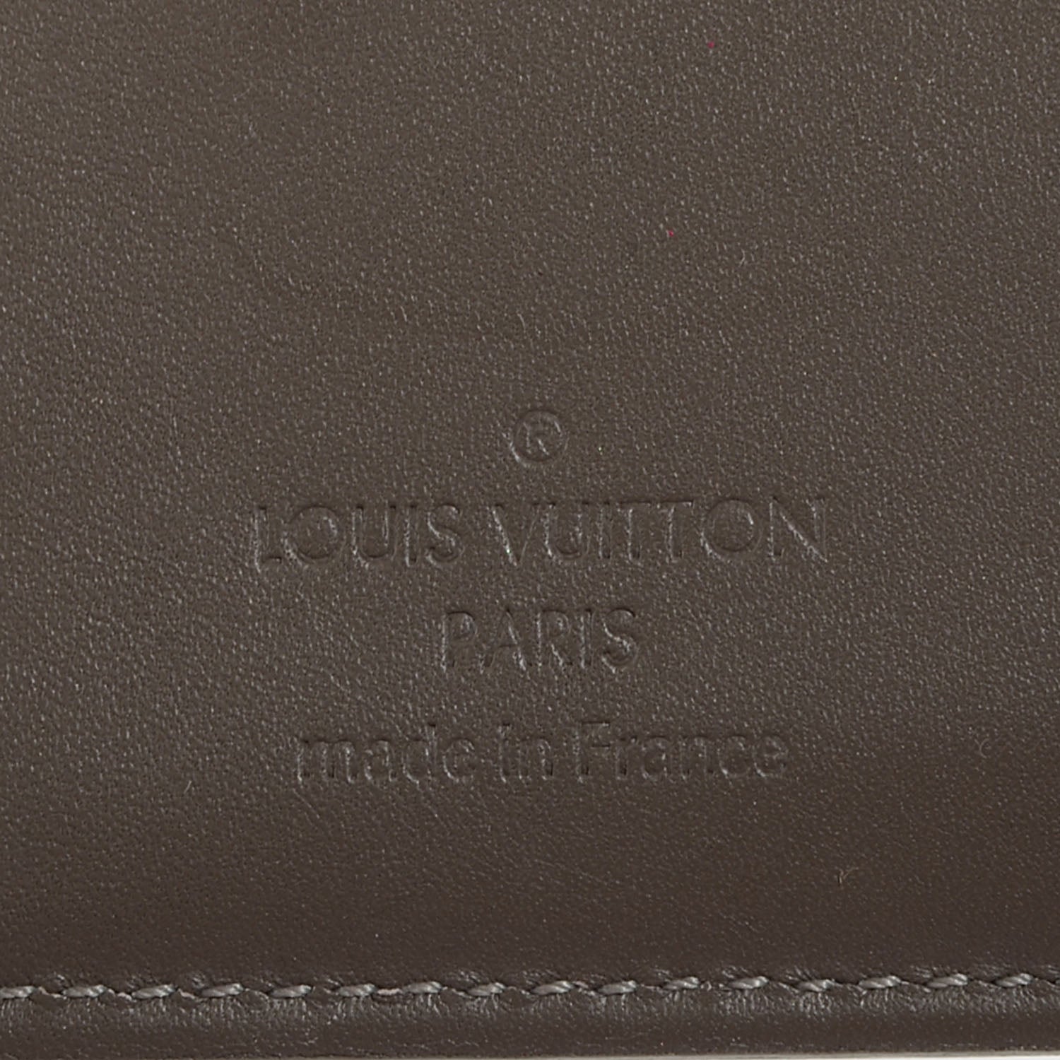 Louis Vuitton Vernis French Purse Wallet Gris Art Deco 5 of 7