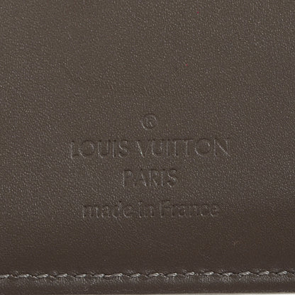 Louis Vuitton Vernis French Purse Wallet Gris Art Deco 5 of 7