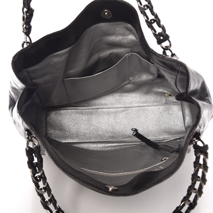 Chanel Glazed Caviar Modern Chain Tote Black 5 of 7