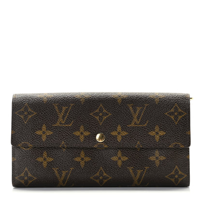 Louis Vuitton Monogram Sarah Wallet 1 of 10