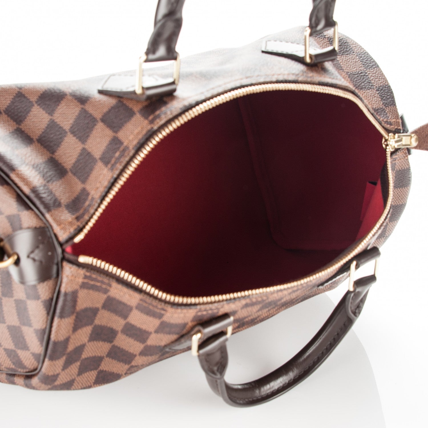 Louis Vuitton Damier Ebene Speedy 30 6 of 8