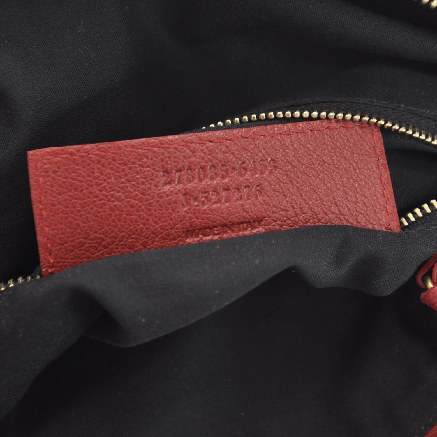 Balenciaga Chevre Premier Clutch Red 7 of 7