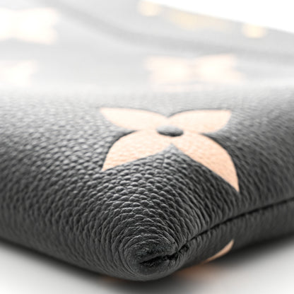 Louis Vuitton Empreinte Monogram Giant Daily Pouch Black Beige 7 of 10