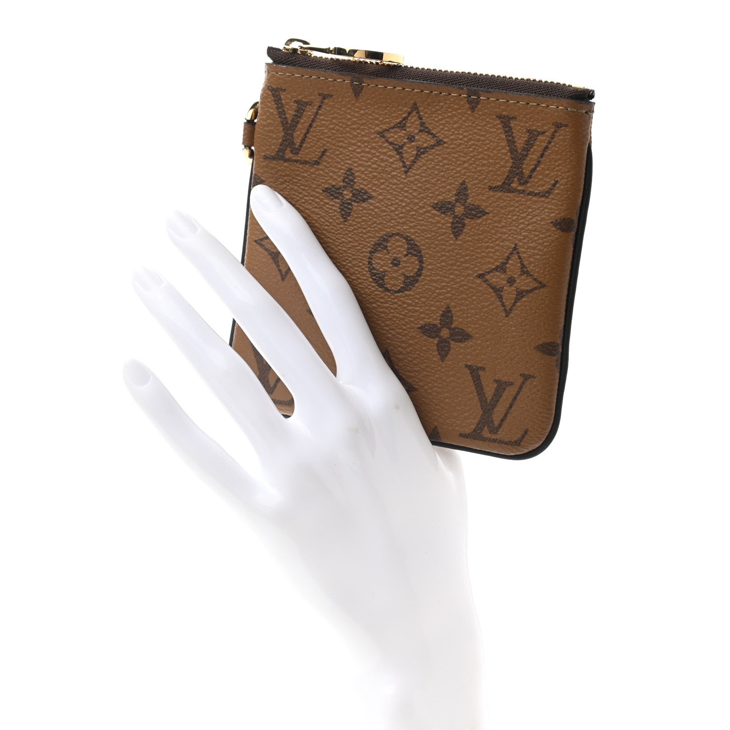 Louis Vuitton Reverse Monogram Trio Square Pouch 2 of 6