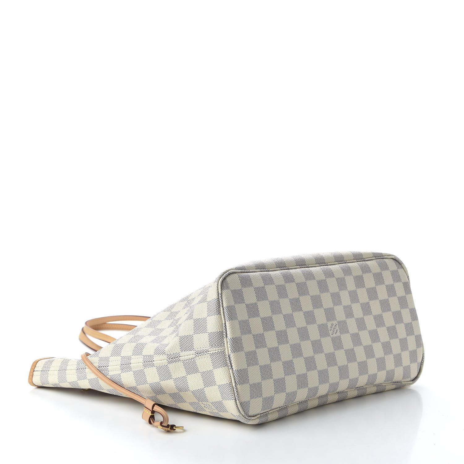 Louis Vuitton Damier Azur Neo Neverfull MM Rose Ballerine 4 of 10