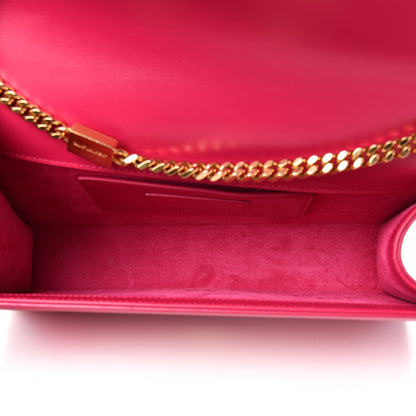 Saint Laurent Smooth Calfskin Medium Classic Monogram Kate Tassel Satchel Fuchsia 5 of 13