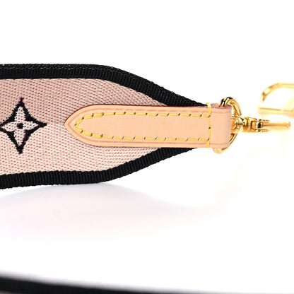 Louis Vuitton Jacquard Speedy Bandouliere 20 Shoulder Strap Black 5 of 8