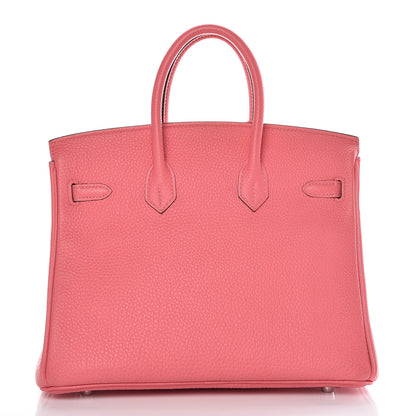 Hermes Togo Birkin 25 Rose Lipstick 4 of 37