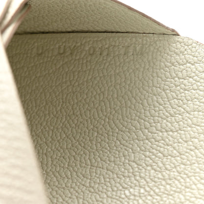 Hermes Chevre Mysore Calvi Duo Card Case Beton 7 of 7