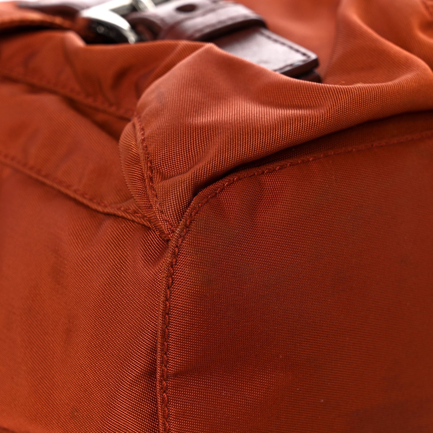 Tessuto Nylon Saffiano Vela Backpack Papaya