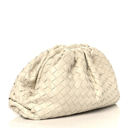 Bottega Veneta Nappa Maxi Intrecciato The Pouch Oversized Clutch Plaster 3 of 10