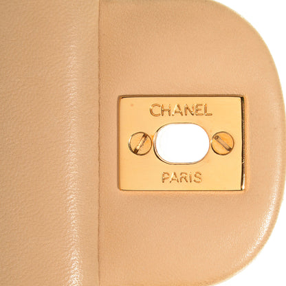 Chanel Lambskin Small Double Flap Beige 9 of 9