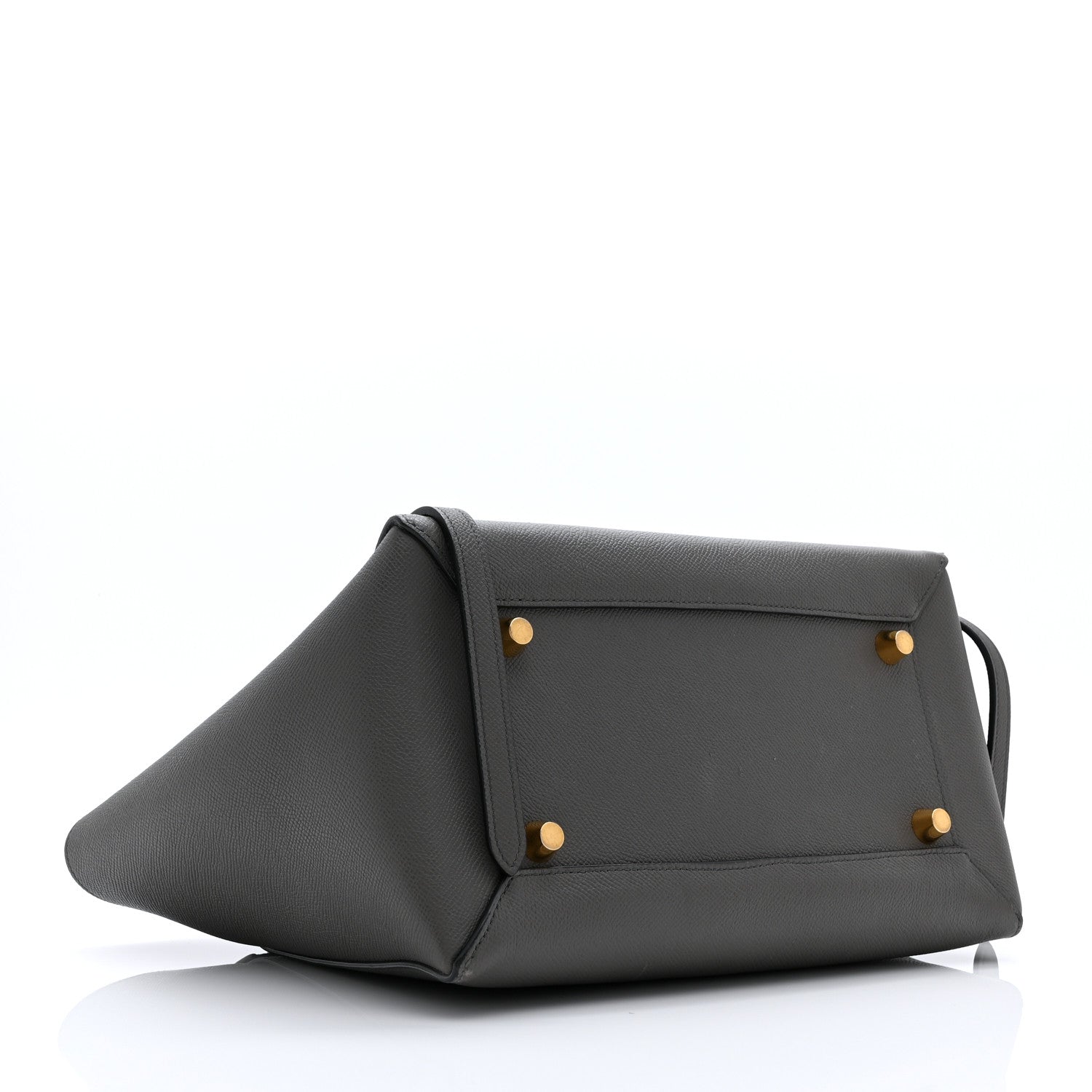 Celine Grained Calfskin Mini Belt Bag Grey 4 of 11
