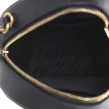 Chanel Caviar Quilted Round Filigree Crossbody Black 5 of 11