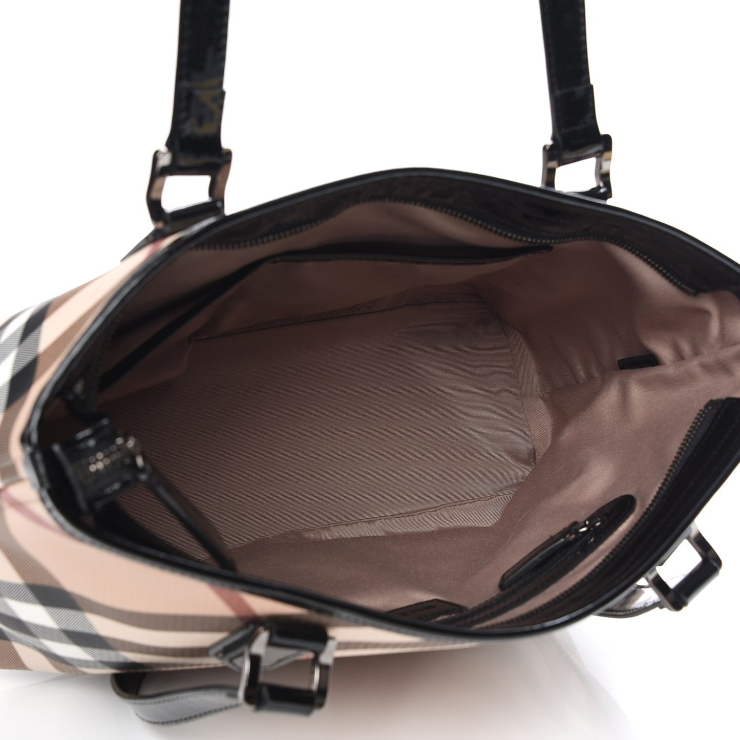 Supernova Check Regent Tote Black