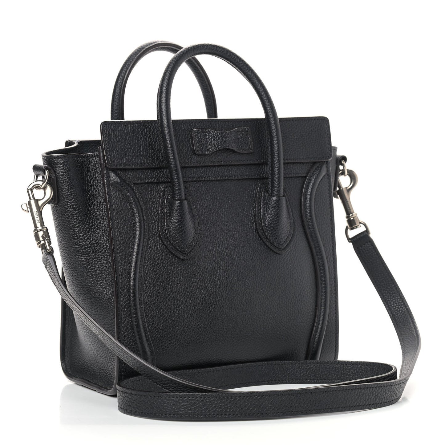 Drummed Calfskin Nano Luggage Amazone