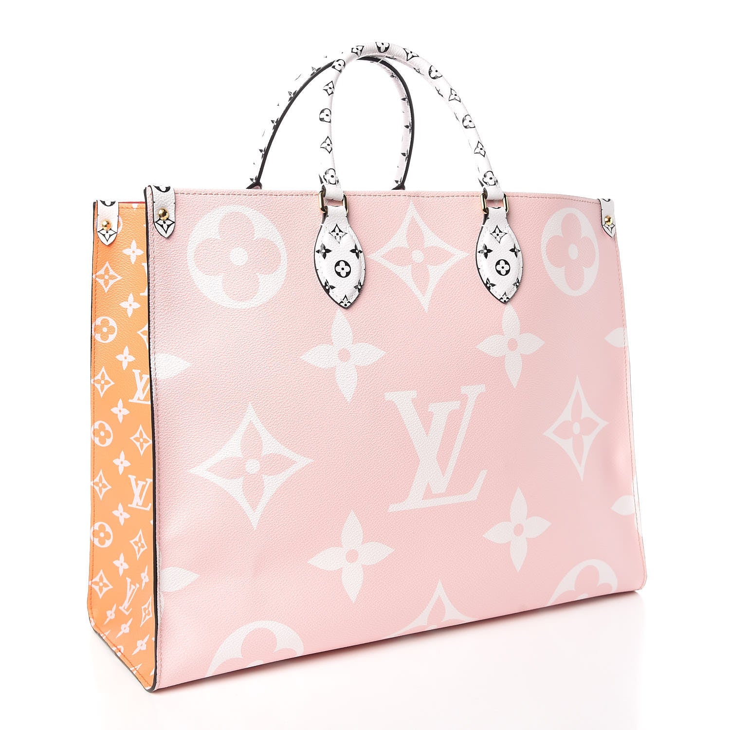 Louis Vuitton Monogram Giant Onthego GM Rouge Rose 5 of 12