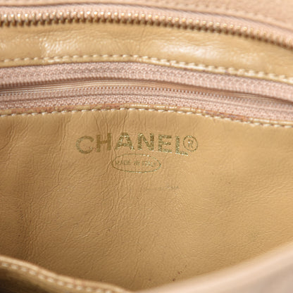 Chanel Caviar Quilted Medallion Tote Beige 6 of 18