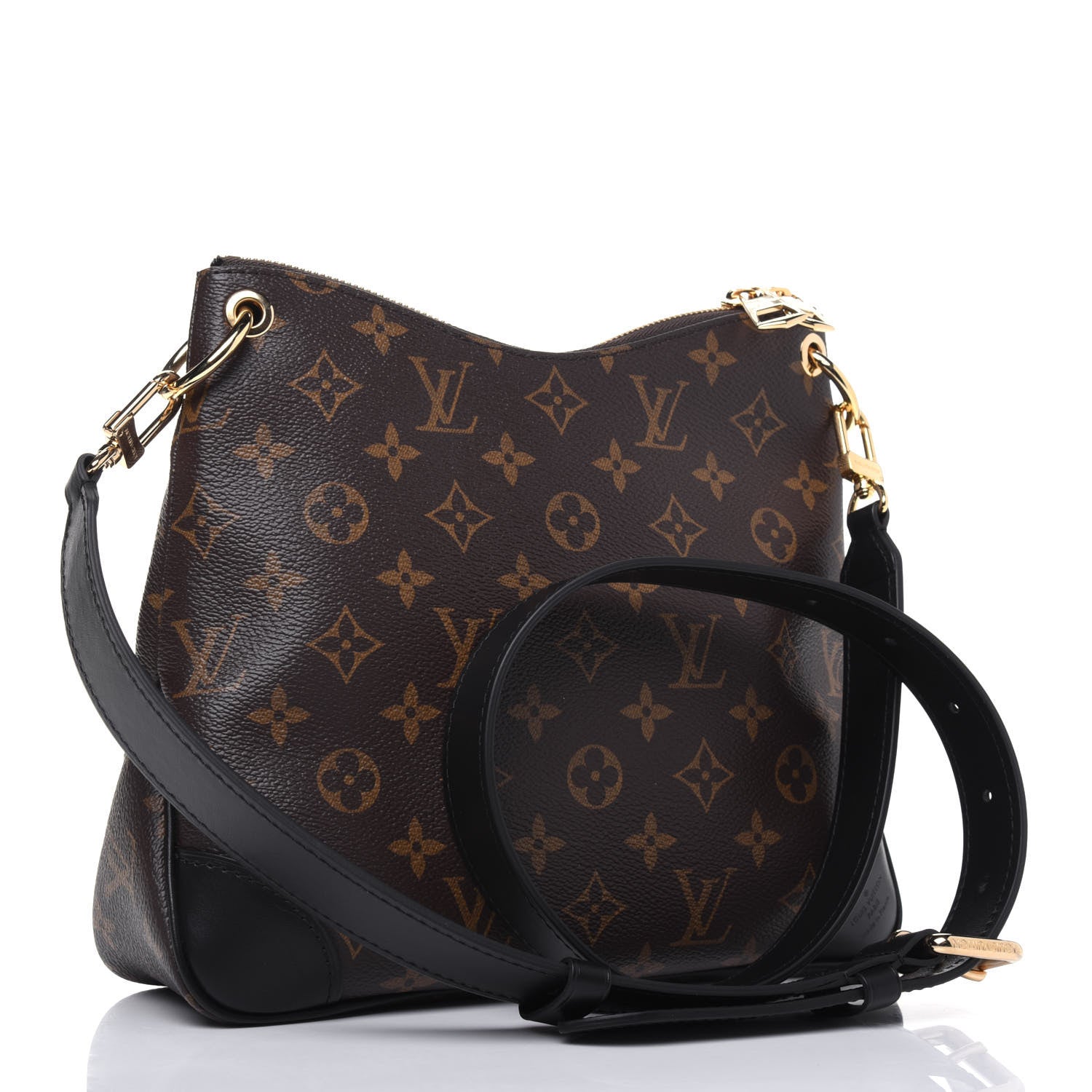 Louis Vuitton Monogram Odeon PM Black 3 of 11