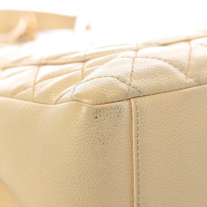 Chanel Caviar Quilted Grand Shopping Tote GST Beige 18 of 24