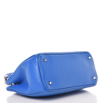 Christian Dior Bullcalf Mini Diorissimo Tote Bleu Nosy Rose Tendre 4 of 12