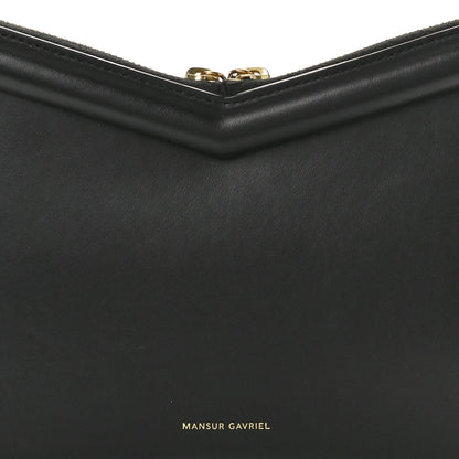 Mansur Gavriel MANSUR GAVRIEL Smooth Calfskin Mini M Frame Bag Black 7 of 9