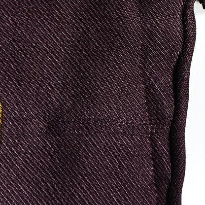 Louis Vuitton Silk Square Scarf Purple Yellow 5 of 6