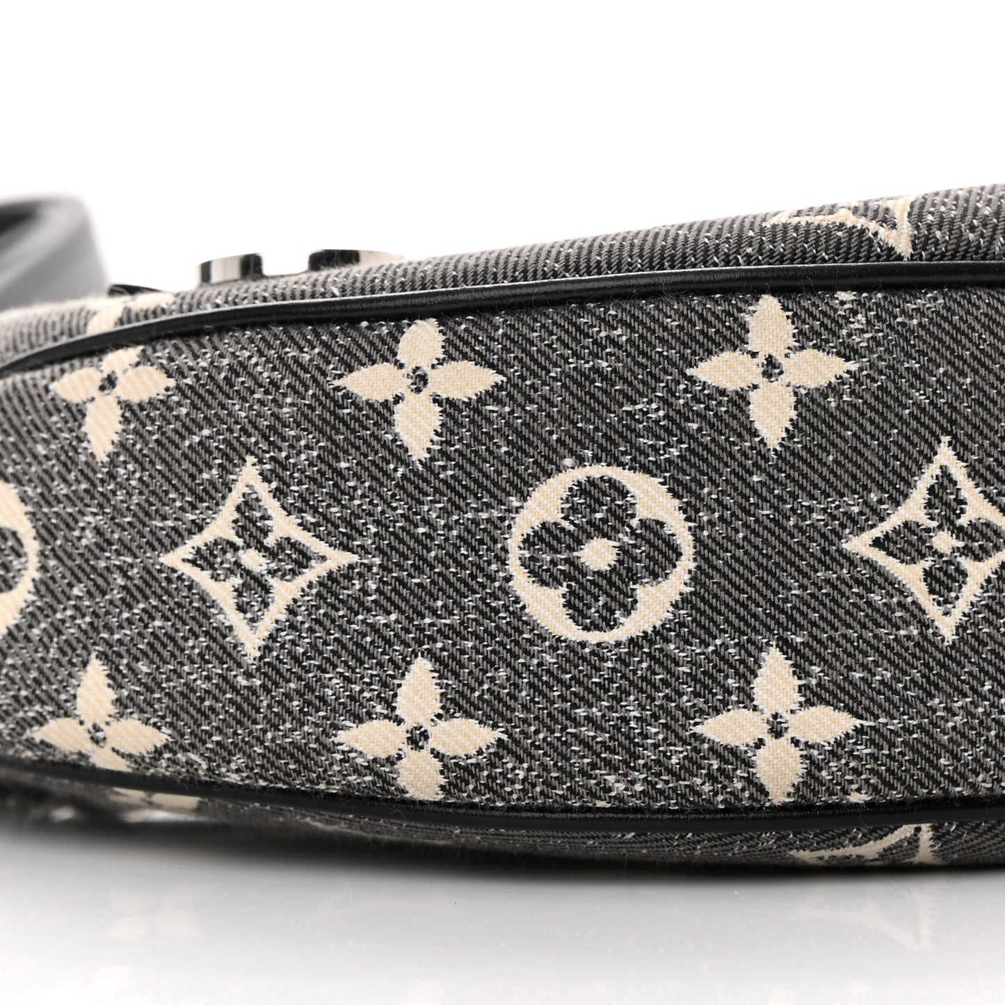 Monogram Jacquard Denim Loop Black