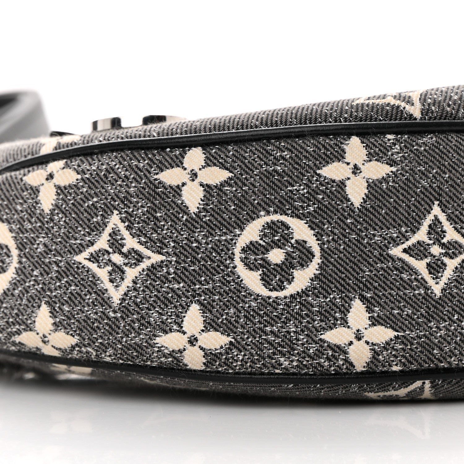 Louis Vuitton Monogram Jacquard Denim Loop Black 8 of 11