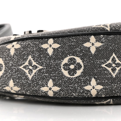 Louis Vuitton Monogram Jacquard Denim Loop Black 8 of 11