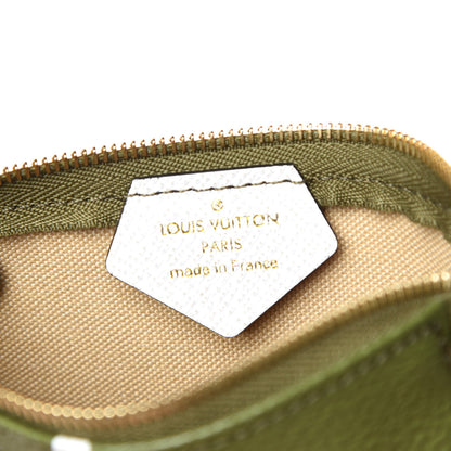 Louis Vuitton Monogram Giant Micro Pochette Accessories Kaki White 6 of 7