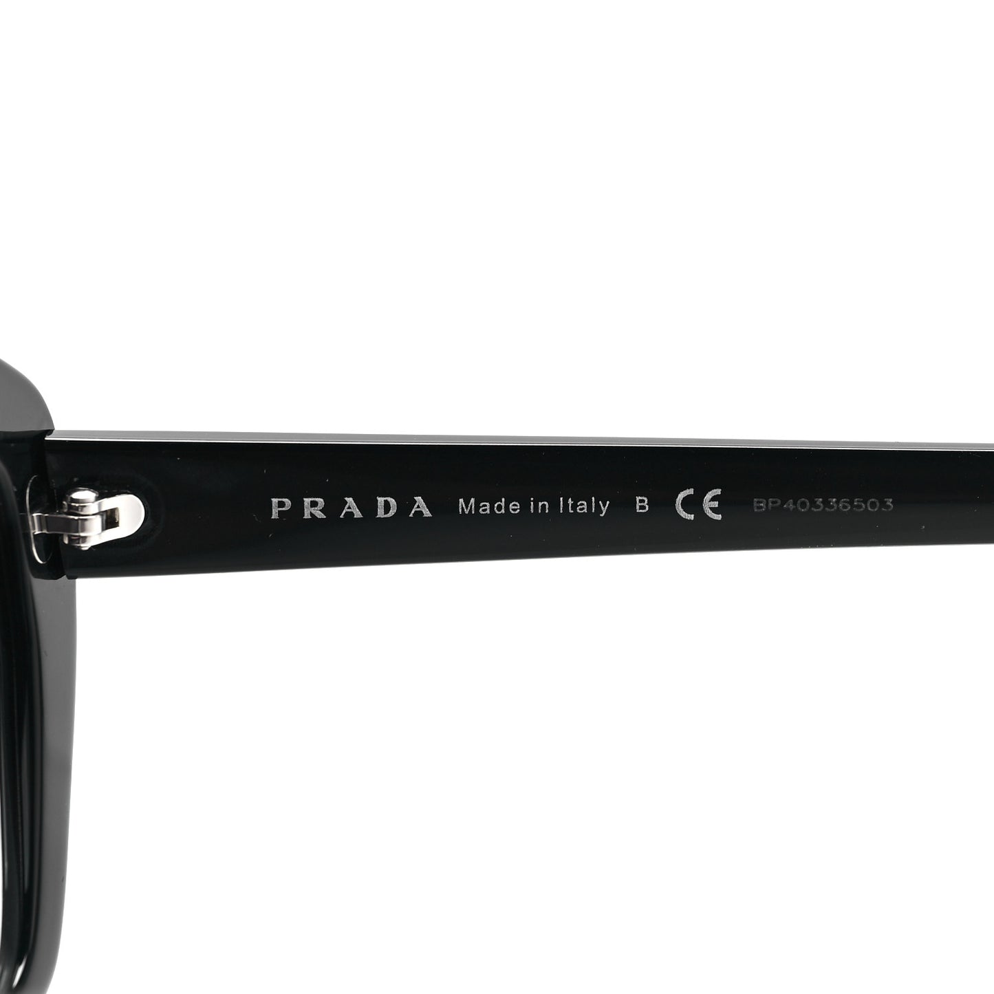 Acetate Geometric Sunglasses SPR 08X Black