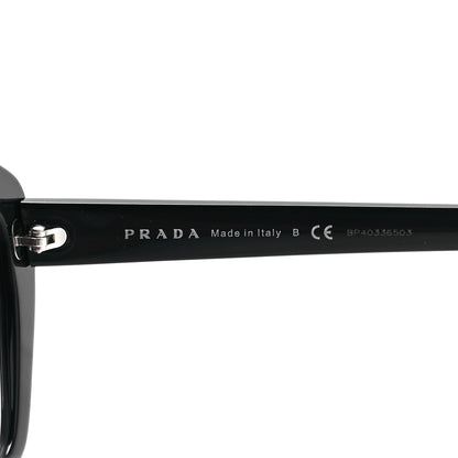 Prada Acetate Geometric Sunglasses SPR 08X Black 5 of 6