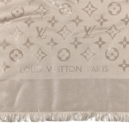 Louis Vuitton Silk Wool Monogram Shawl Verone 2 of 4