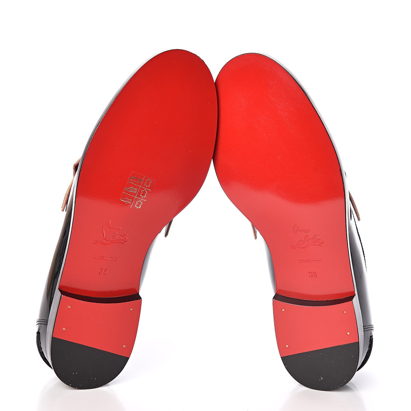 Patent Suede Monana Flats 38 Black