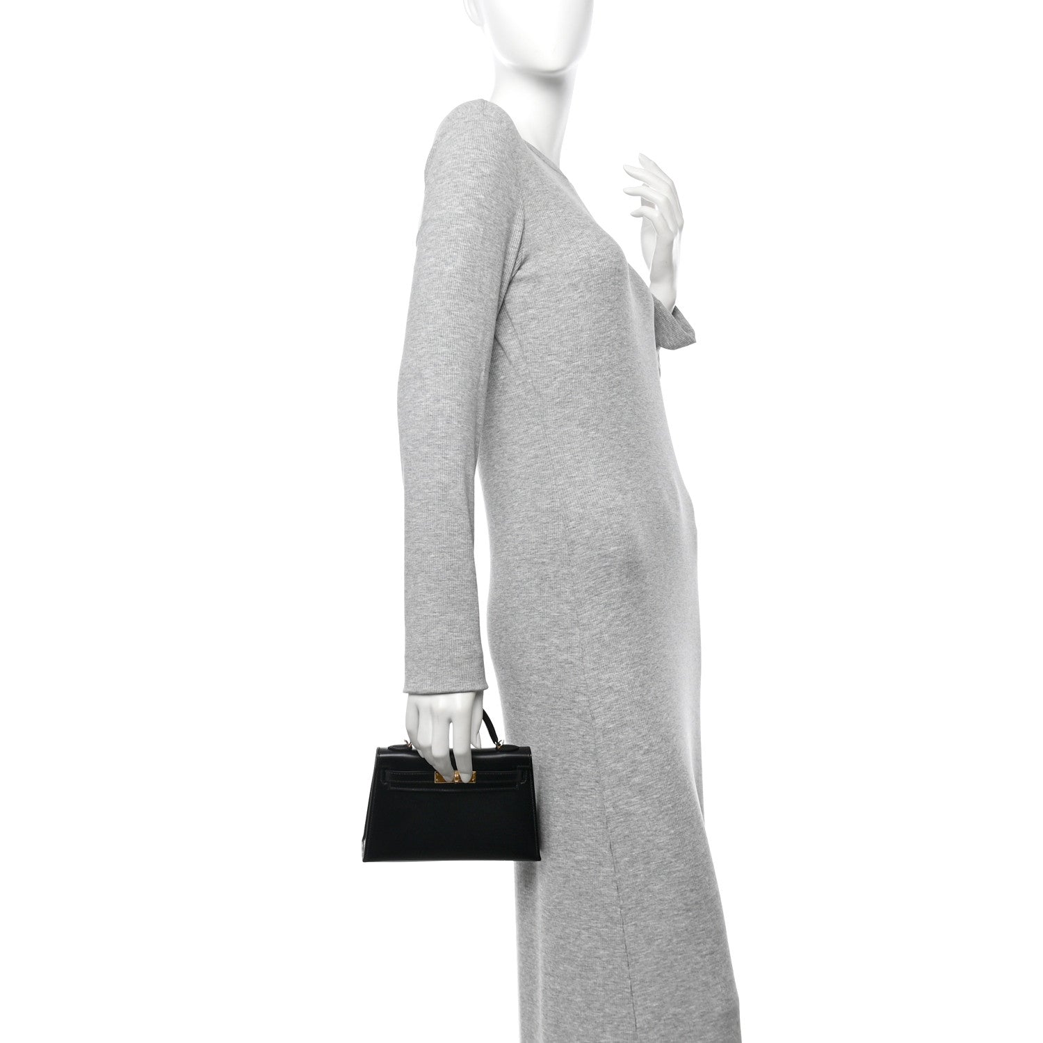 Hermes Box Mini Kelly Sellier 20 Black 2 of 10
