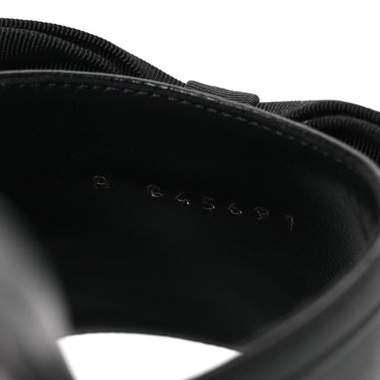 Chanel Lambskin CC Mules 38.5 Black 10 of 11