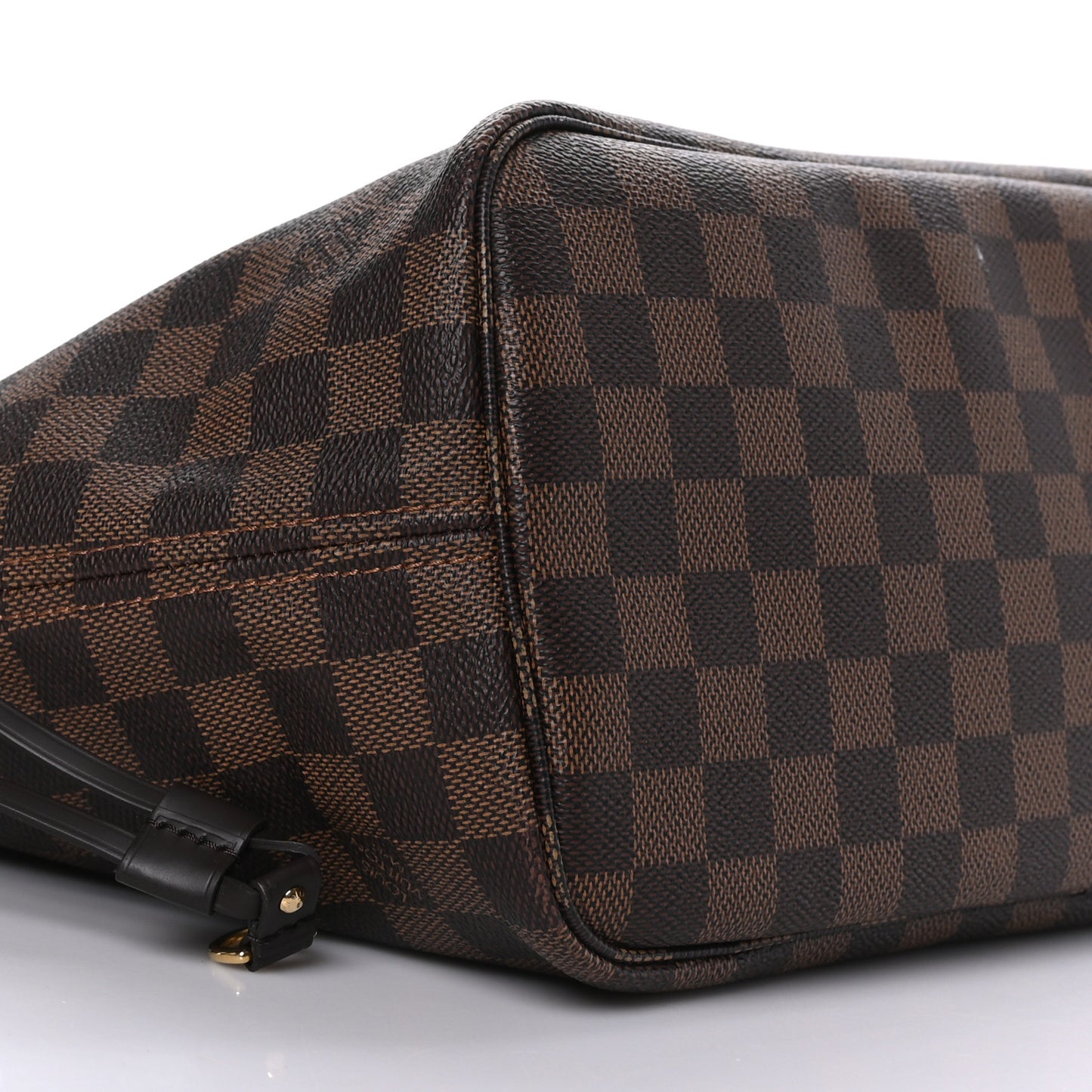 Damier Ebene Neo Neverfull MM Rose Ballerine