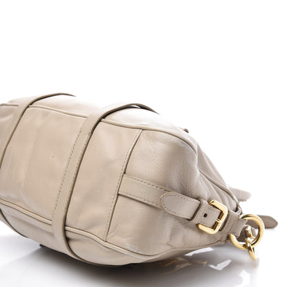 Prada Soft Calfskin Shopping Satchel Talco 8 of 11