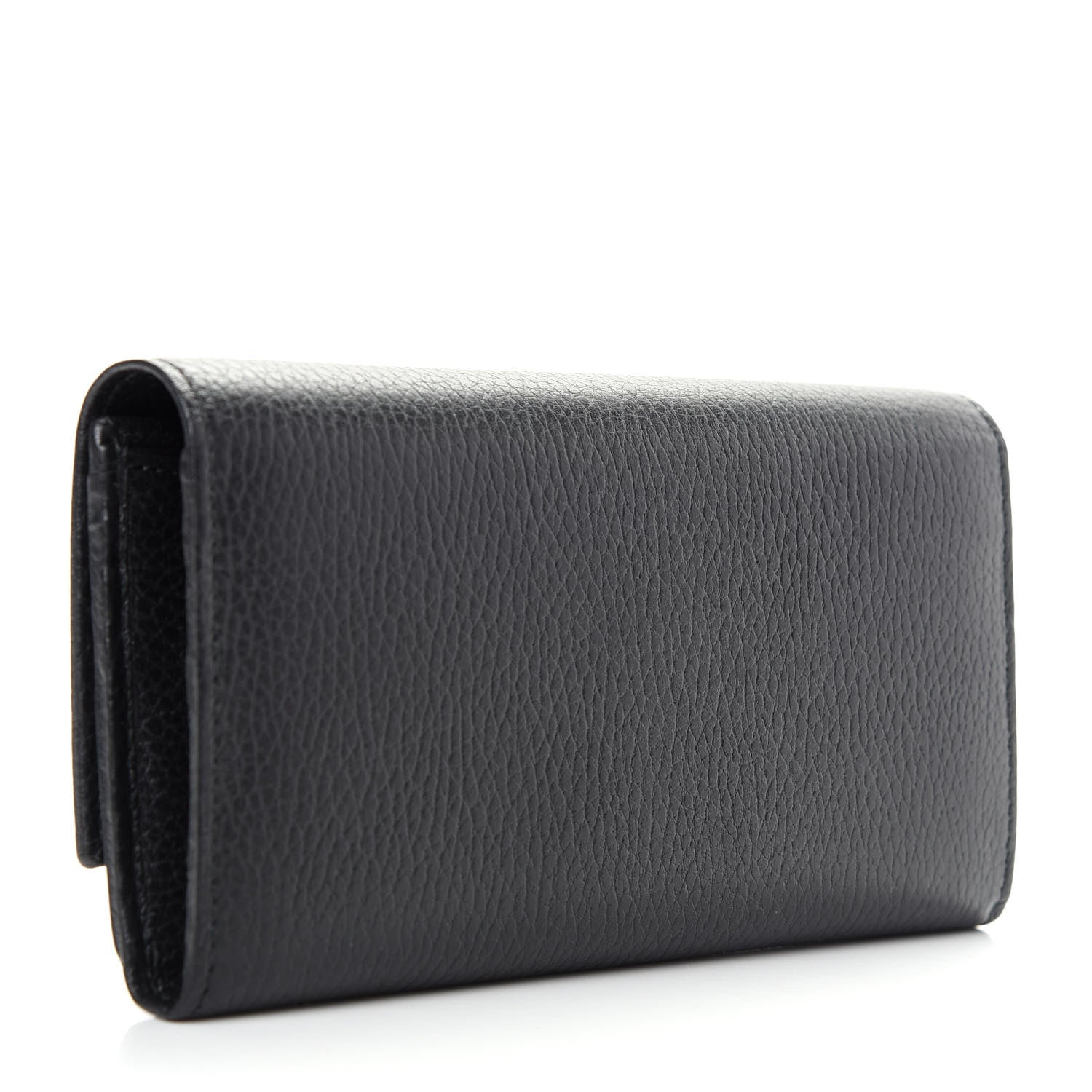 Gucci Calfskin Garden Continental Wallet Black 3 of 8
