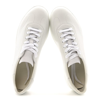 Givenchy Calfskin Logo Debossed Town Sneakers 43 White 2 of 10
