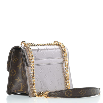 Louis Vuitton Vernis Epi Monogram Wynwood Metallic Taupe Grey 3 of 11