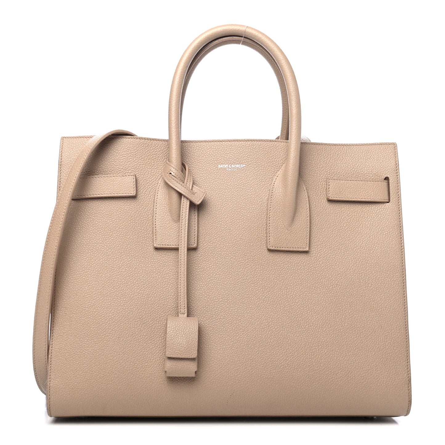 Grained Calfskin Small Sac De Jour Nude Powder