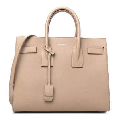 Saint Laurent Grained Calfskin Small Sac De Jour Nude Powder 1 of 4