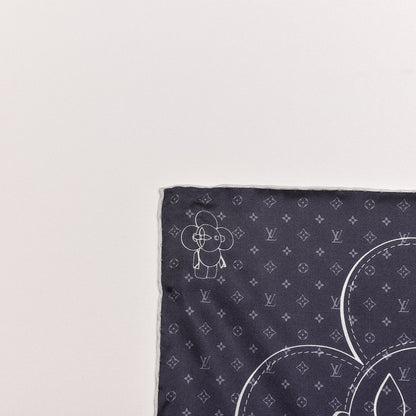 Louis Vuitton Silk Monogram Vivienne Bandana 5 of 7