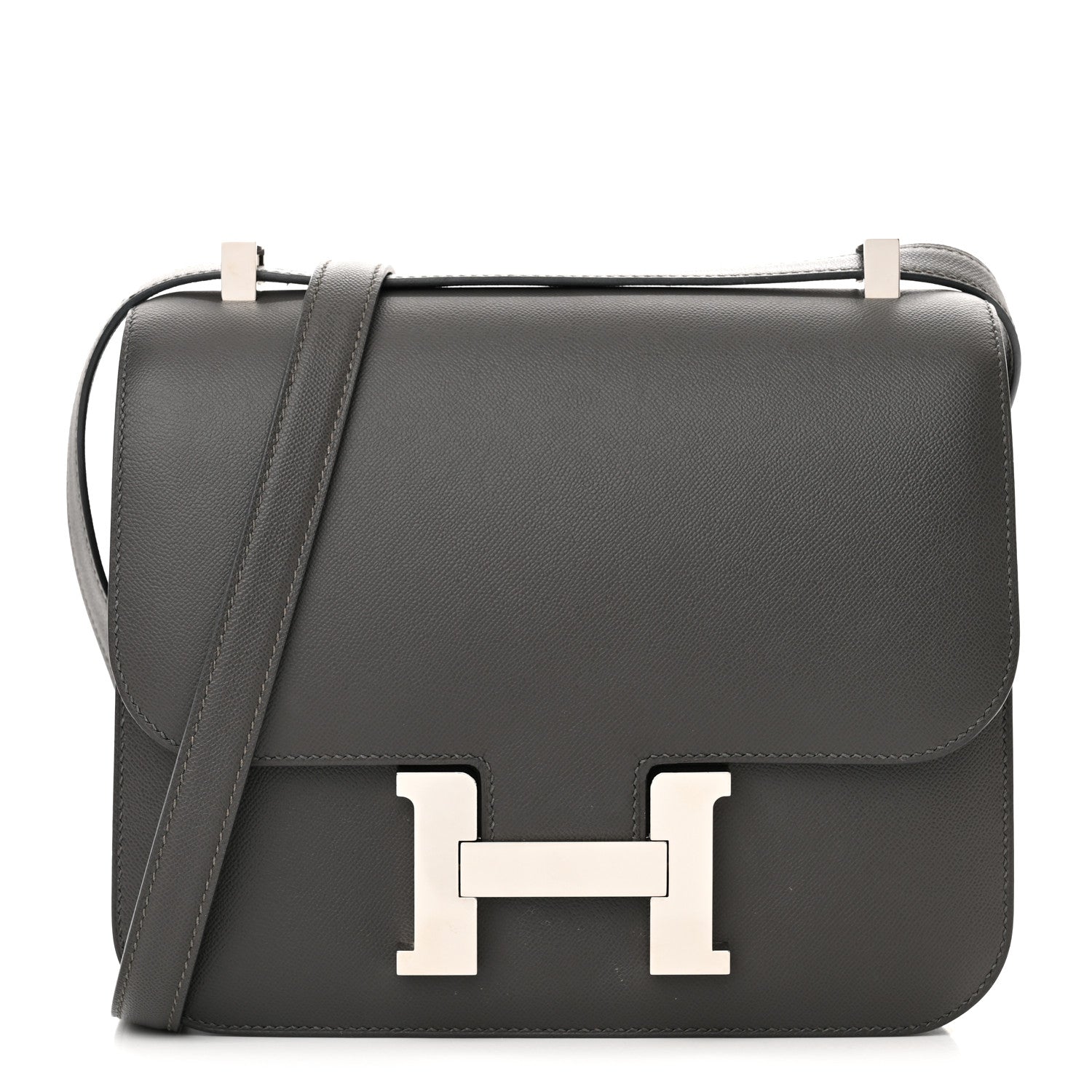 Hermes Madame Calfskin Constance 24 Graphite 1 of 17