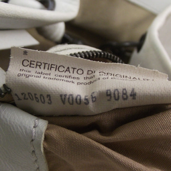 Bottega Veneta Leather Tassel Bag Bianca 9 of 11